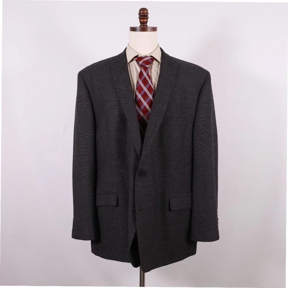 Calvin Klein 54L Gray Sport Coat T861